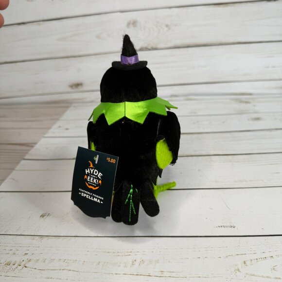 Hyde & Eek! Halloween Featherly Friends Spellma Witch Bird Plush Decor 2024 - Picture 3 of 8